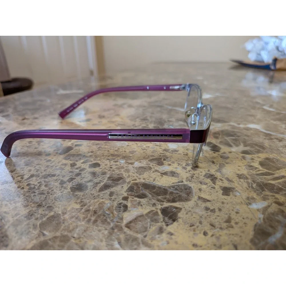 Armani Exchange AX1010 6050 Womens Satin Berry Jam Eyeglasses Frames 53/16